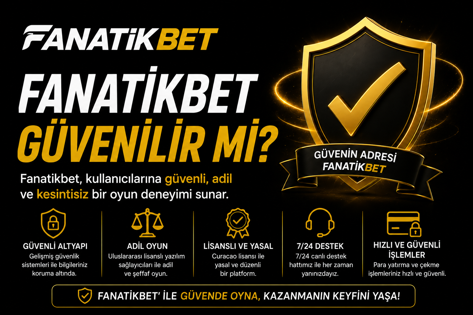 Fanatikbet Güvenilir mi? Kullanıcı Deneyimleri ve Güvenlik İncelemesi